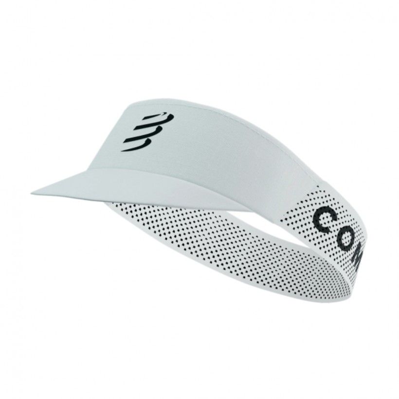 Visera Compressport Pro Racing Blanco