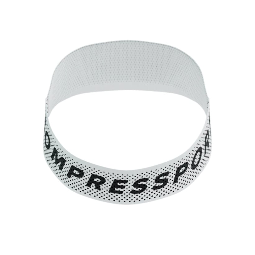 Visera Compressport Pro Racing Blanco