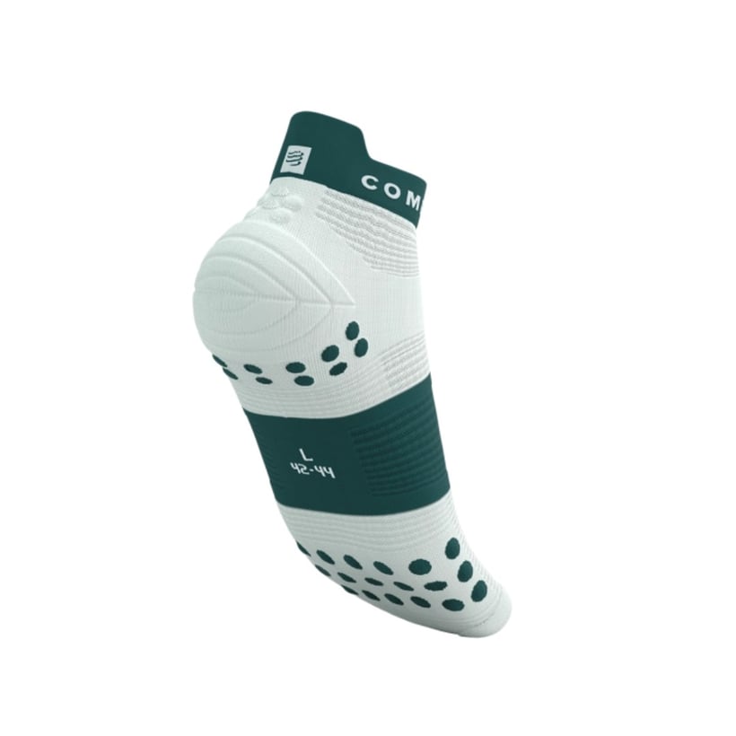 Compressport Pro Racing v4.0 Run Low Sokken Wit...