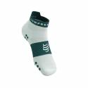 Compressport Pro Racing v4.0 Run Low Socken Weiß Grün
