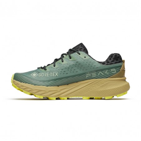 Merrell Agility Peak 5 Gore-Tex Green Brown SS25 Shoes