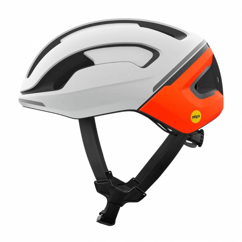 Casque POC Omne Beacon MIPS Blanc Orange Mat