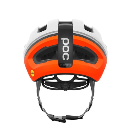 Casco POC Omne Beacon MIPS Bianco Arancione Opaco
