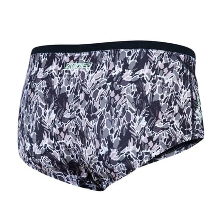 Zone3 Pacific Koa Badehose Schwarz Weiß