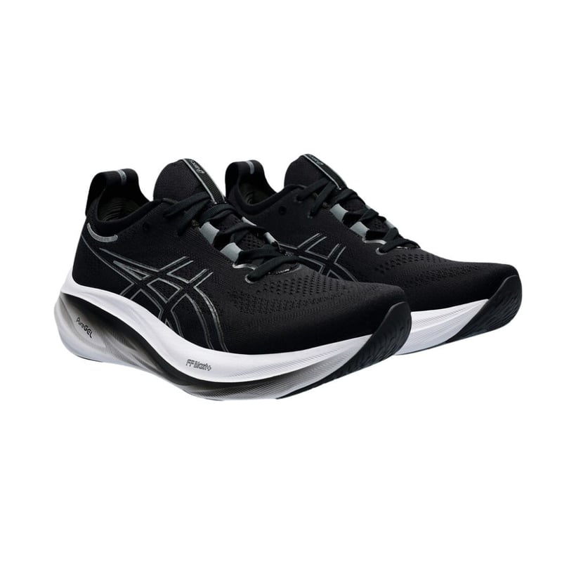 Asics Gel-Nimbus 26 Wide Shoes Black Gray SS25