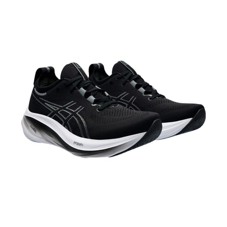 Asics Gel-Nimbus 26 Wide Shoes Black Gray SS25