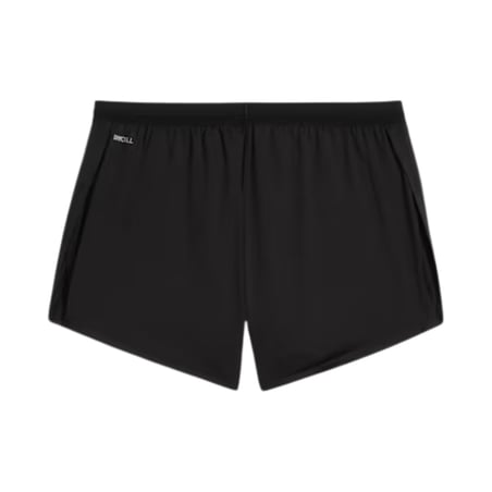 Short Puma Run Knit 3 Split Preto Mulher