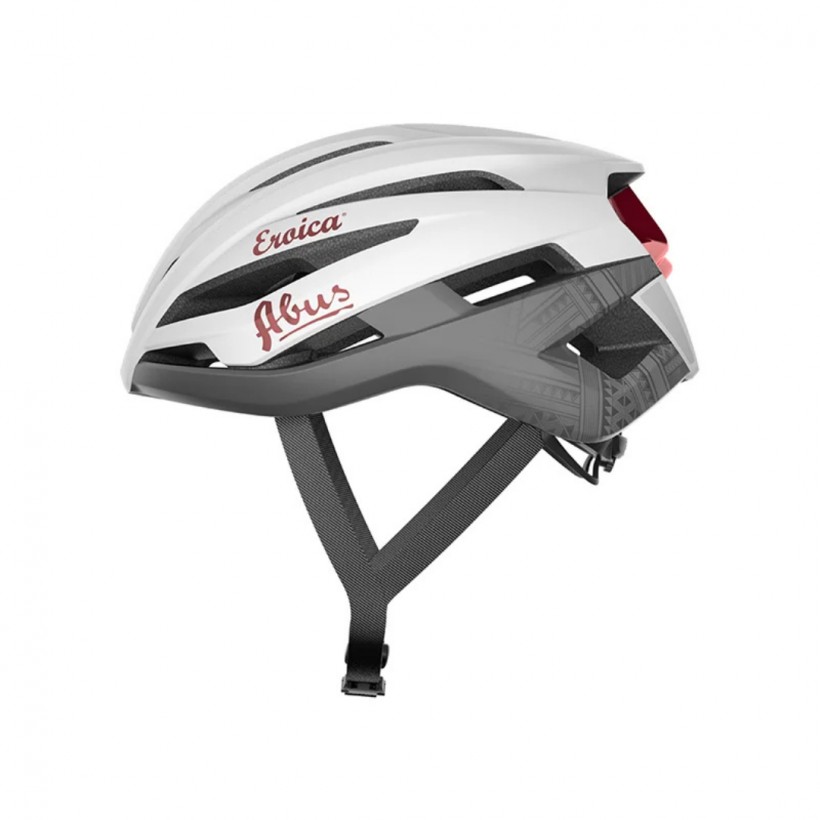 Abus StormChaser x Eroica White Gray Helmet