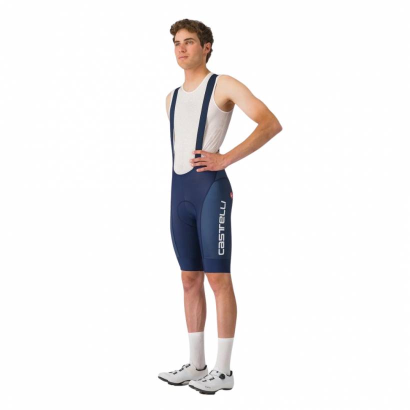 Spodenki Castelli Competizione 2 Kit Niebieskie