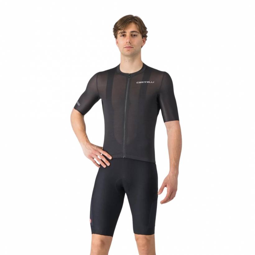 Culotte Castelli Unlimited Endurance Corto Negro