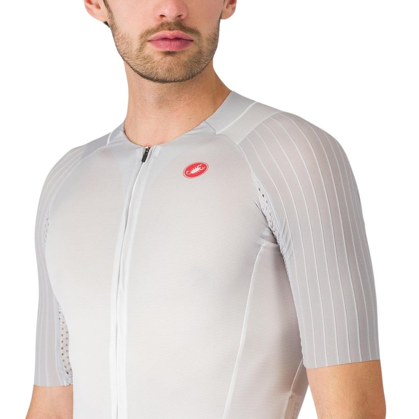 Tritraje Castelli Free San Remo 3 M/C Blanco Negro