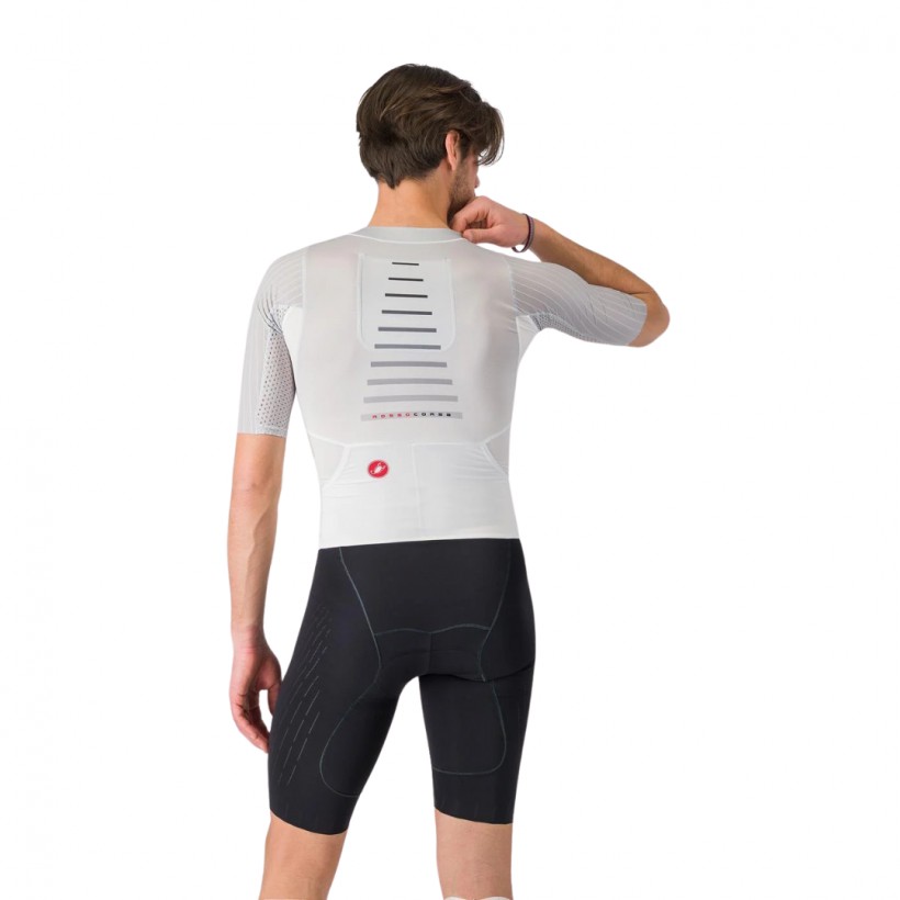 Tritraje Castelli Free San Remo 3 M/C Blanco Negro