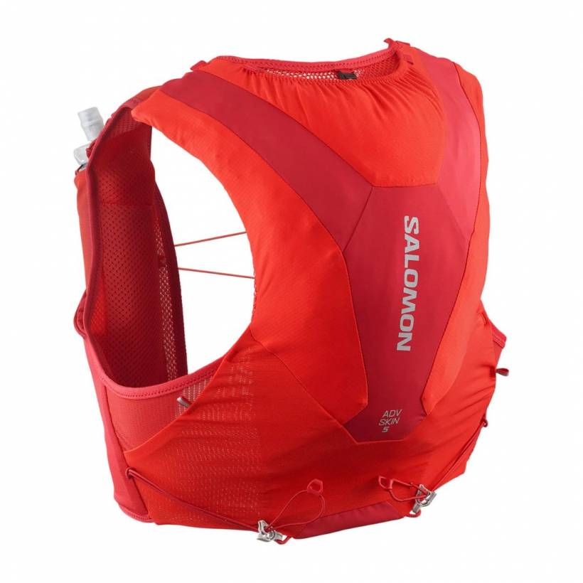 Gilet  Salomon Adv Skin 5 Rouge Cerise