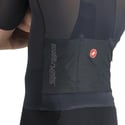 Koszulka kolarska Castelli Superleggera A/C z krótkim rękawem, jasnoczarna