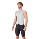 Macacão Castelli Free San Remo 3 Sem Mangas Branco Preto