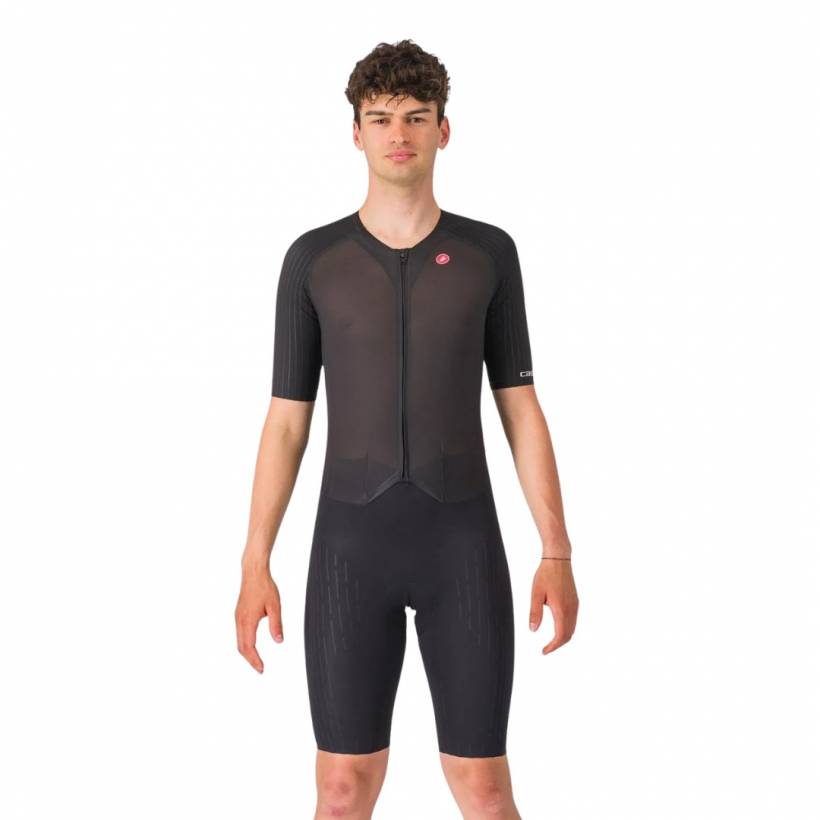 Kombinezon rowerowy Castelli Sanremo S Speed Czarny
