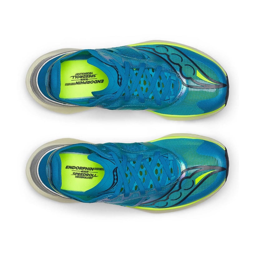 Saucony Endorphin Elite Blue Green Women's Shoes