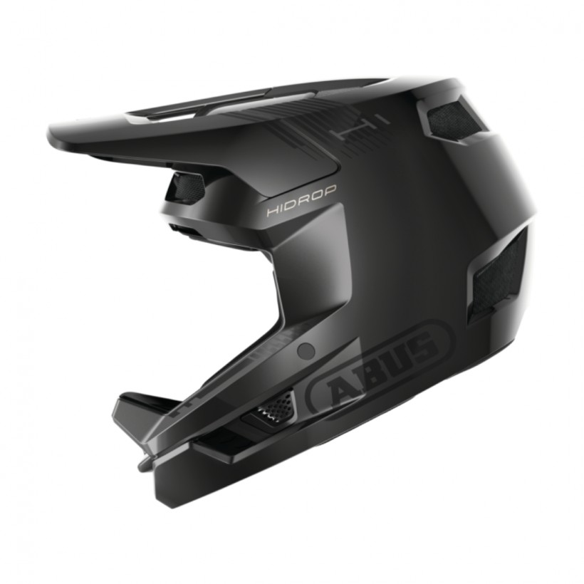 Abus Hidrop Shiny Black Helmet