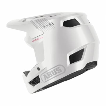 Abus Hidrop Shiny White Helmet