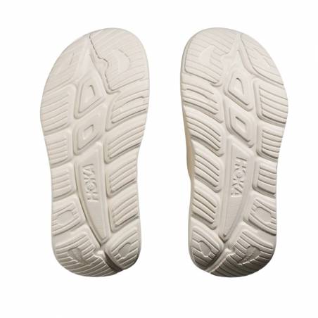 Sandalia Hoka Ora Athletic Slide Blanco Naranja Unisex
