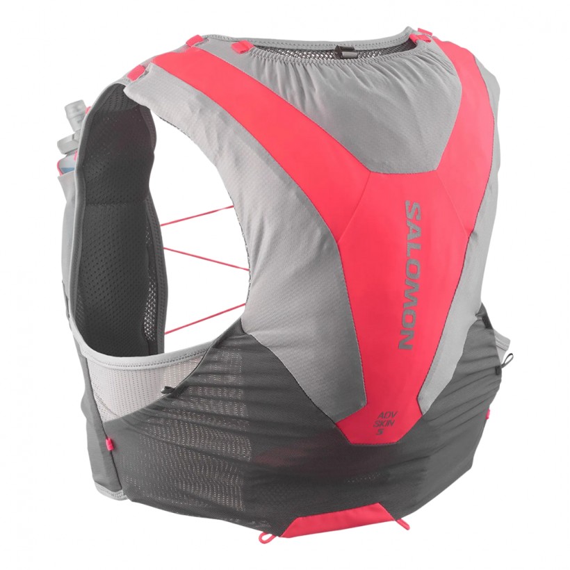 Gilet Salomon ADV Skin 5 Set Grigio Rosa