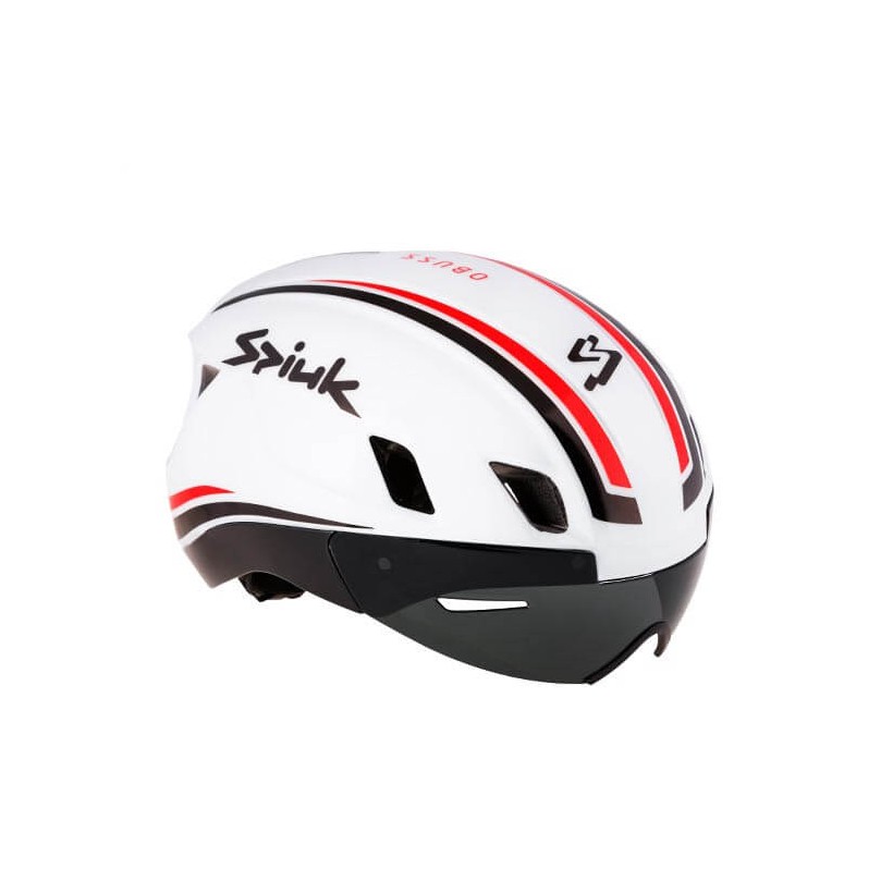 Spiuk Obuss cycling helmet black / white