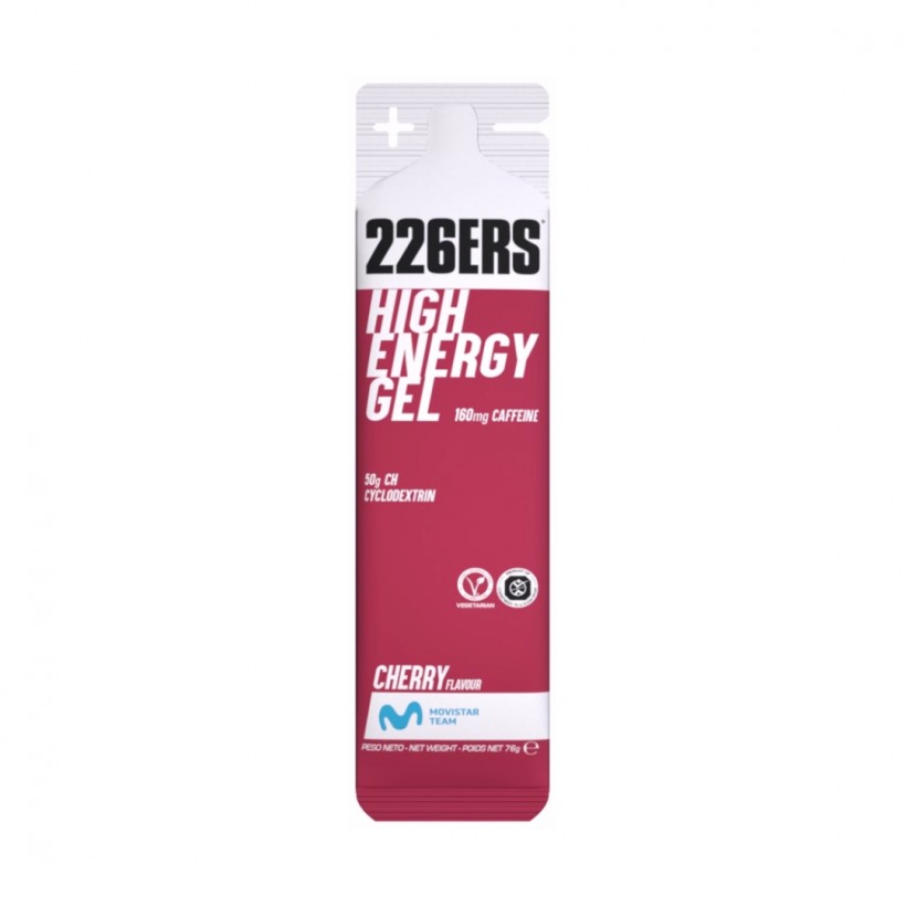Energetisches Gel 226ERS High Energy Kirsche 76g Koffein