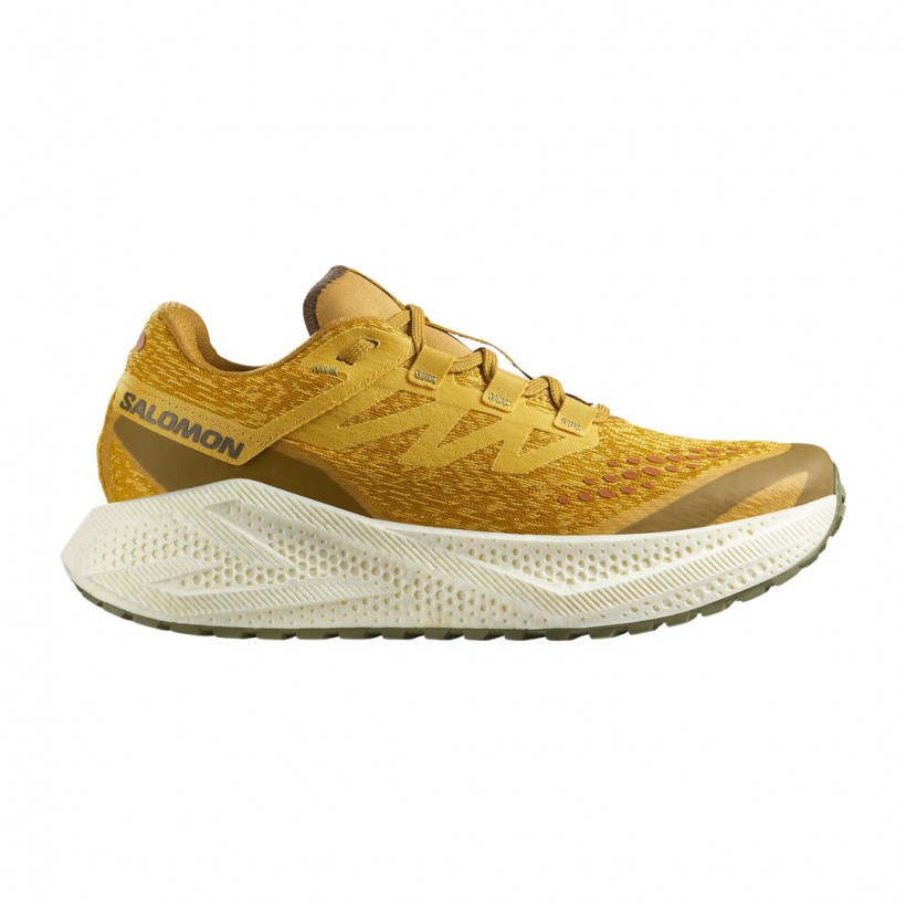 Salomon Aero Glide 3 GRVL Schuhe Gelb Grün SS25