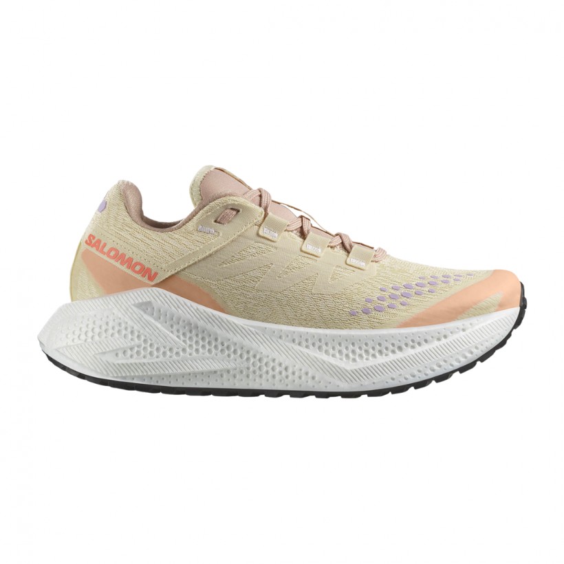 Buty Salomon Aero Glide 3 GVRL Beżowe Pomarańczowe Damskie
