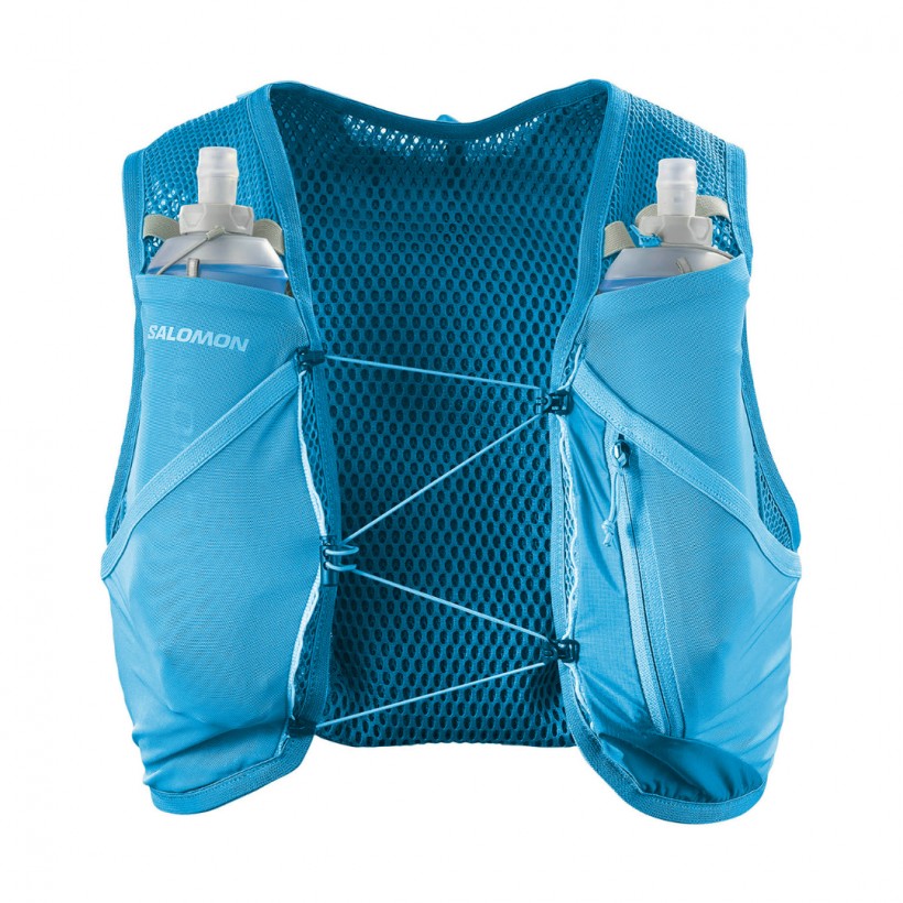 Salomon Active Skin 4 Set Weste Blau