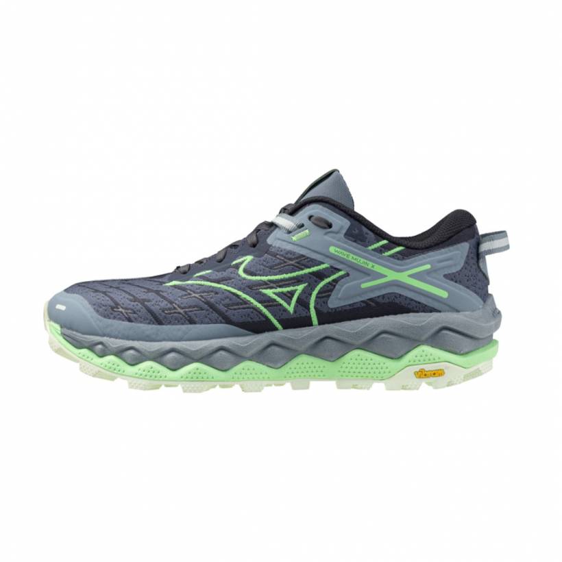 Scarpe da Trail Mizuno Wave Mujin 10 Blu Verde Donna SS25