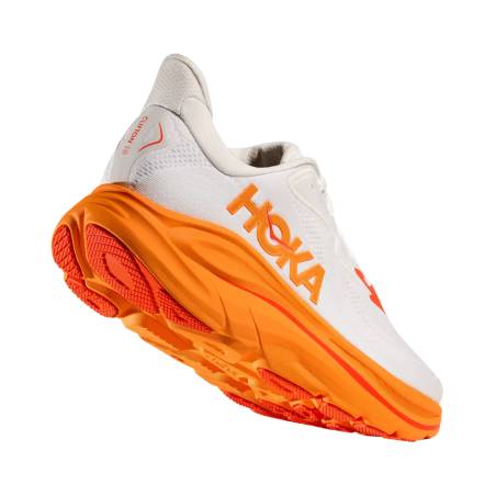 Hoka Clifton 10 Schuhe Weiß Orange SS25