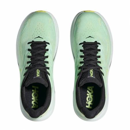 Scarpe Hoka Clifton 10 Verde Bianco SS25