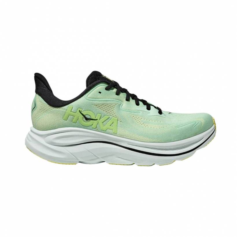 Scarpe Hoka Clifton 10 Verde Bianco SS25