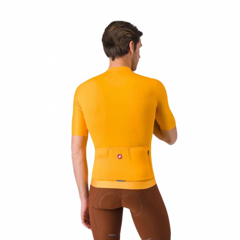 Castelli Espresso Kurzarm-Trikot Orange