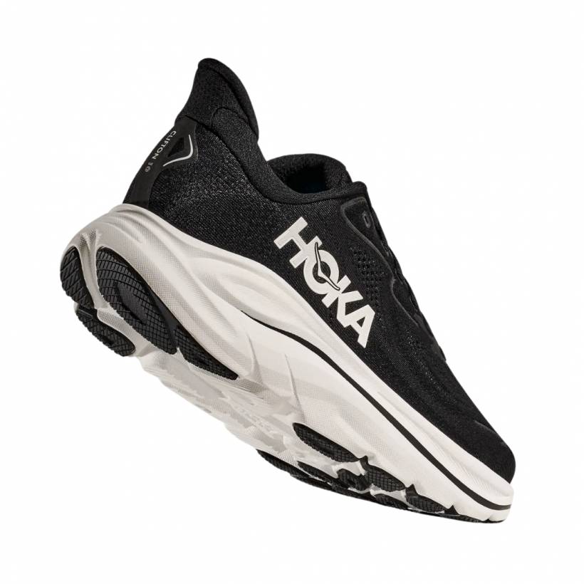 Chaussures Hoka Clifton 10 Noir Blanc SS25