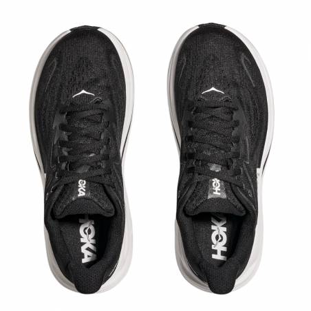 Chaussures Hoka Clifton 10 Noir Blanc SS25
