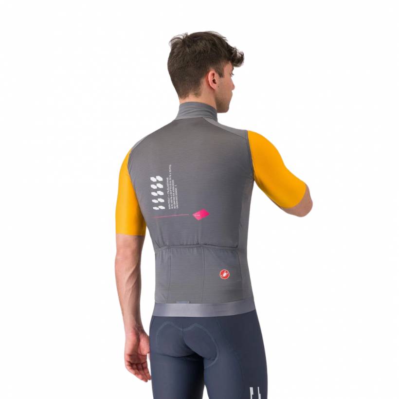 Castelli Espresso R-A/D Grey Vest