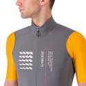 Castelli Weste Espresso R-A/D Grau