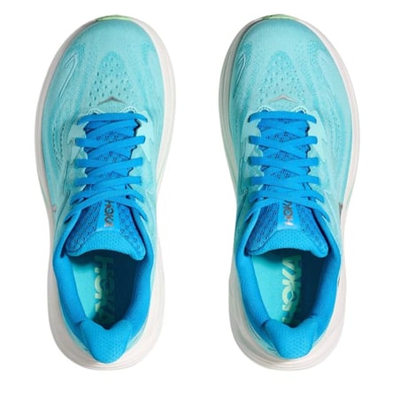 Scarpe Hoka Clifton 10 Blu Bianco SS25 Donna