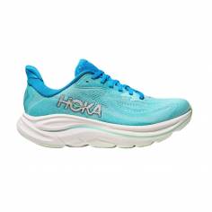 Scarpe Hoka Clifton 10 Blu Bianco SS25 Donna