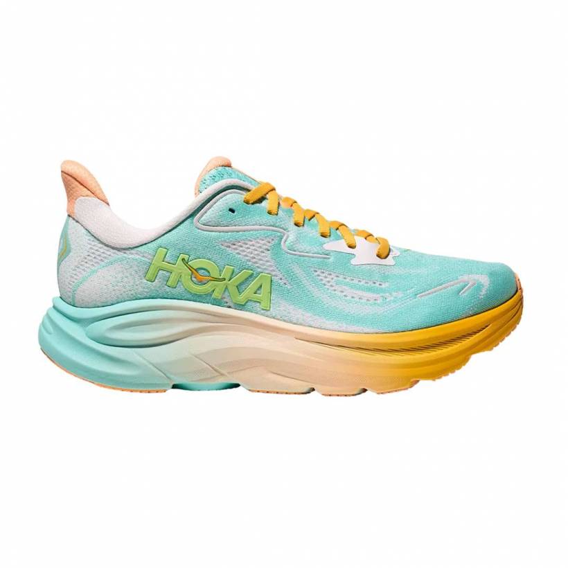 Buty Hoka Clifton 10 Białe Niebieskie SS25 dla kobiet