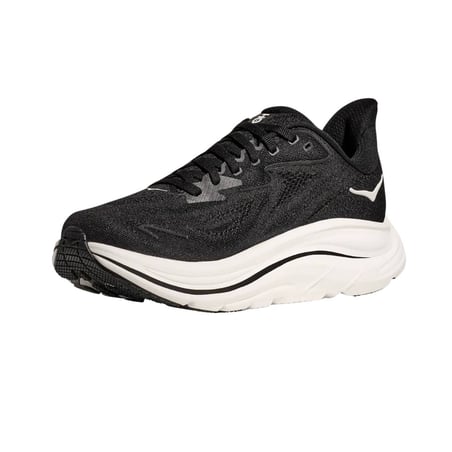 Hoka Clifton 10 Wide Schwarz Weiß SS25