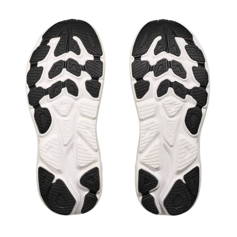 Tênis Hoka Clifton 10 Wide Preto Branco SS25