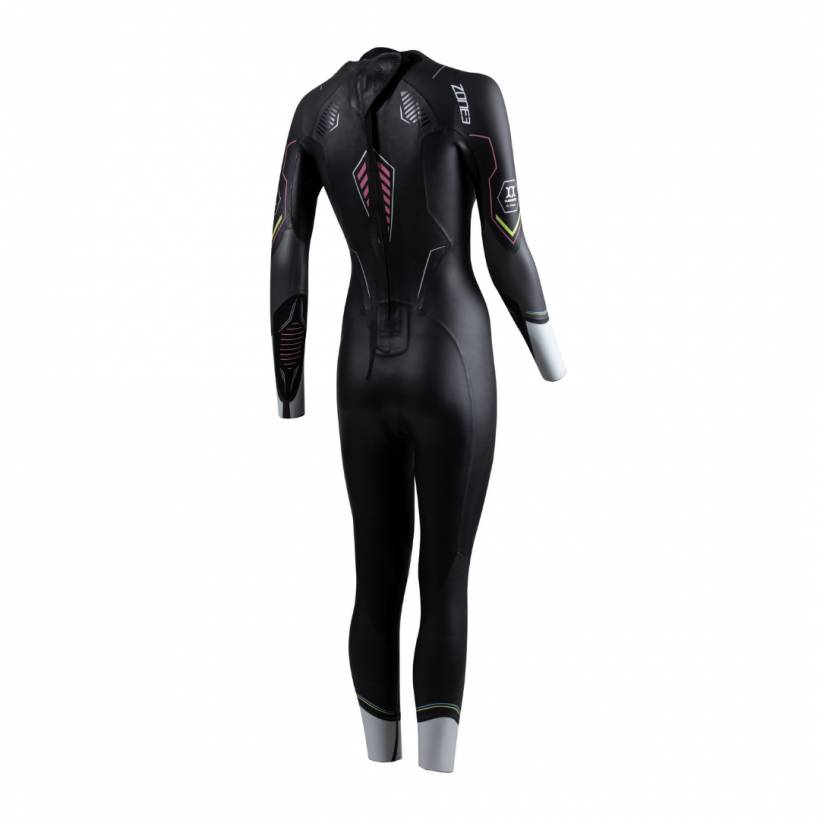 Neoprene Zone3 Aspire Preto Rosa Mulher