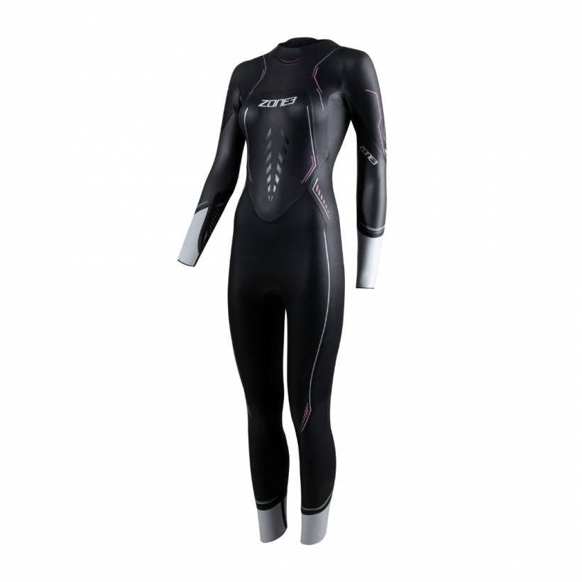 Neoprene Zone3 Aspire Nero Rosa Donna