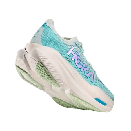 Hoka Mach X 2 Blauw Wit SS25 Dames Sneakers