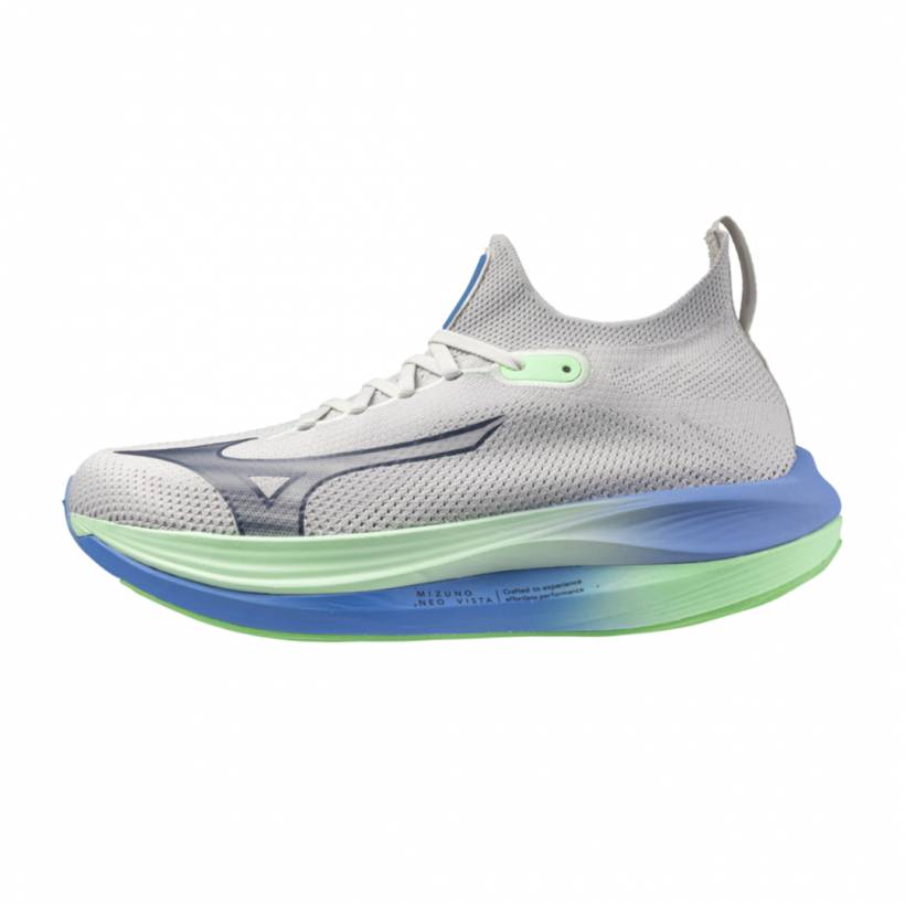 Mizuno Neo Vista Grey Green SS25 Shoes