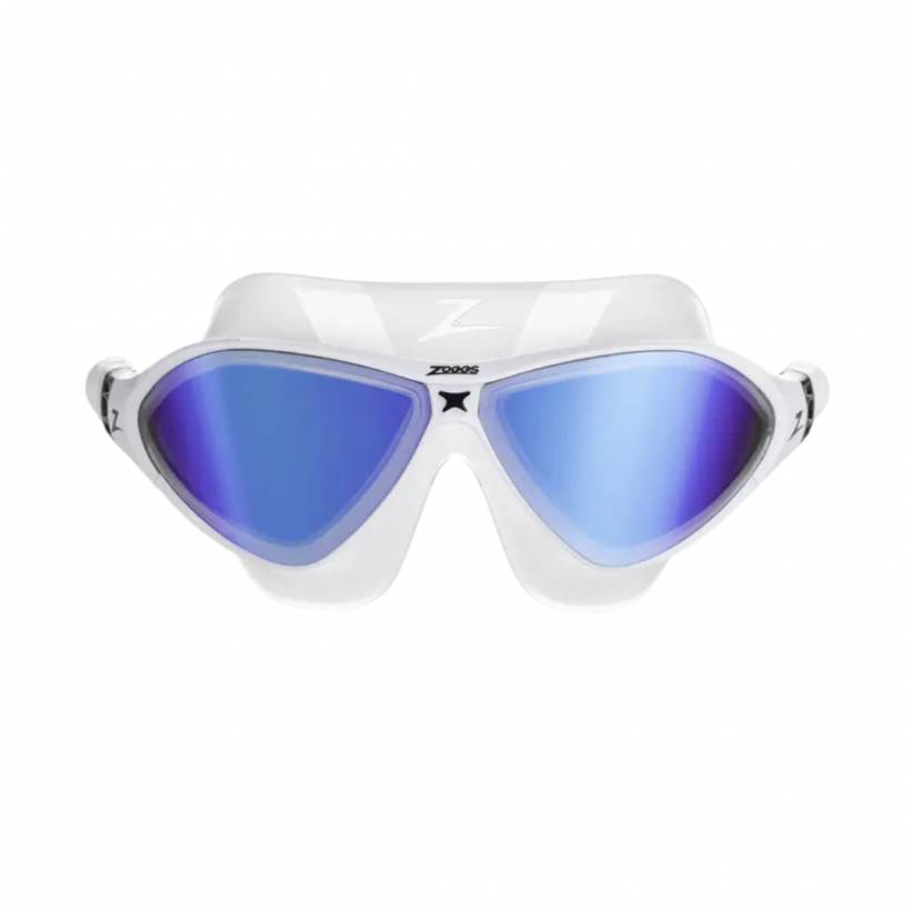 Máscara de Natação Zoggs Horizon Flex Titanium Branco Azul