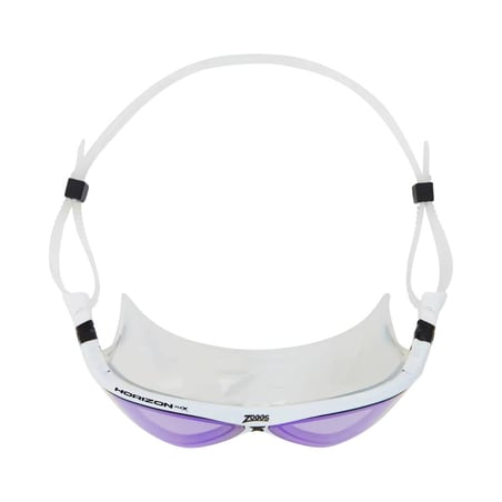 Máscara de Natação Zoggs Horizon Flex Titanium Branco Azul